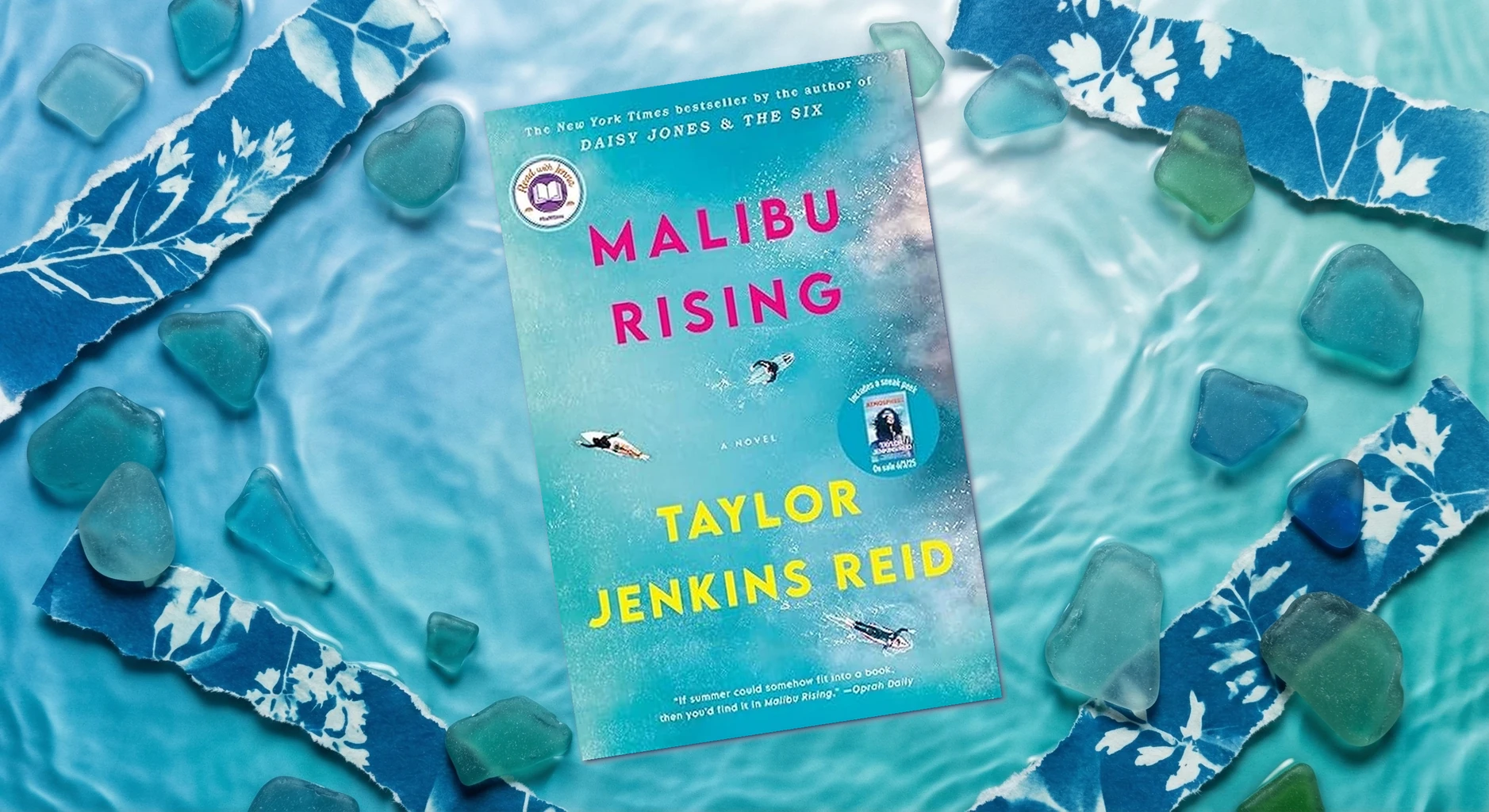 Cover of Malibu Rising by Taylor Jenkins Reid
