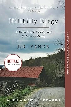 Cover of Hillbilly Elegy: A Memoir of a Family and Culture in Crisis
