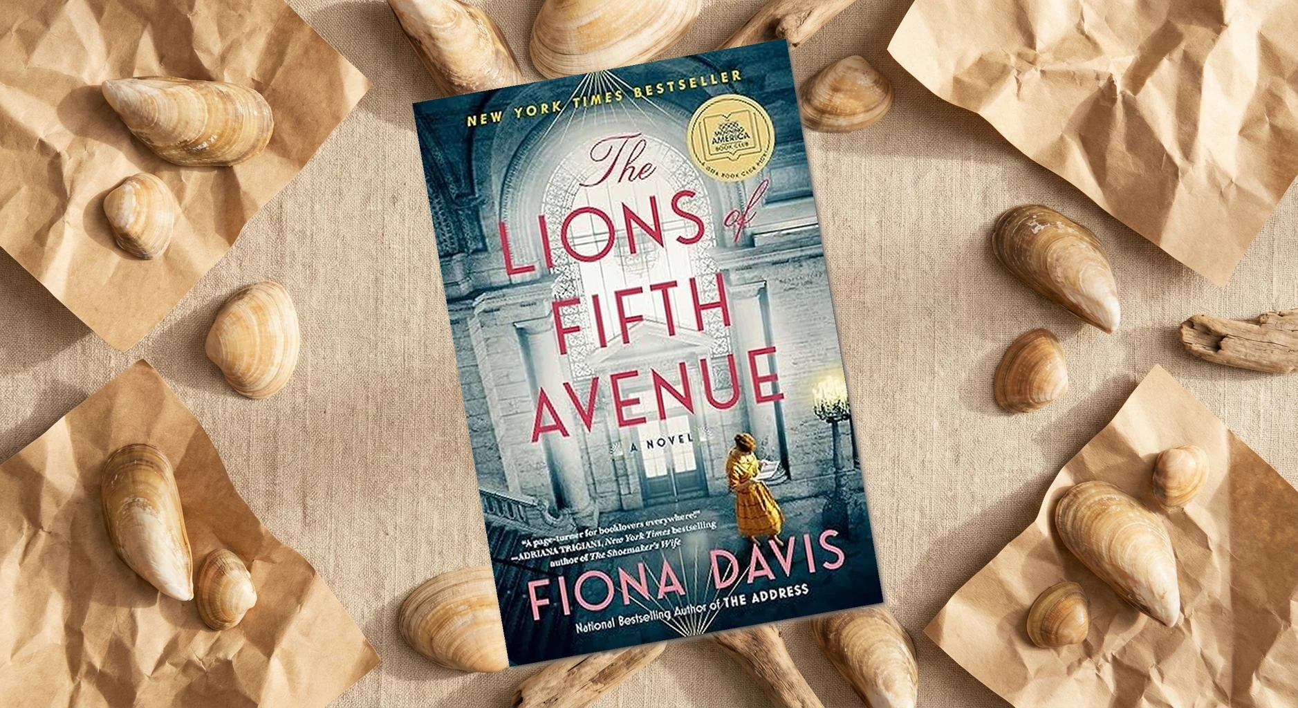 Cover of The Lions of Fifth Avenue by Fiona Davis