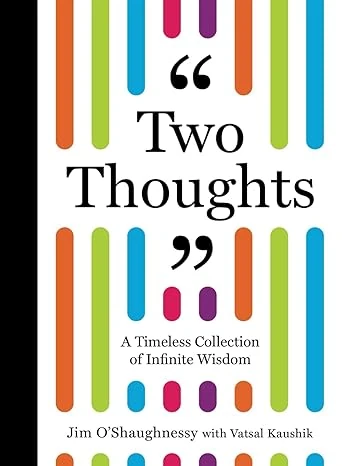 Cover of Two Thoughts by Jim O’Shaughnessy